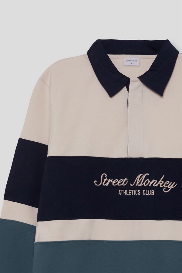 Street Monkey Sweatshirt de rugby Azul