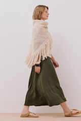Slowlove Flared skirt Kaki