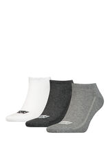 Cortefiel Pack de 3 calcetines tobilleros de Levi’s® Gris