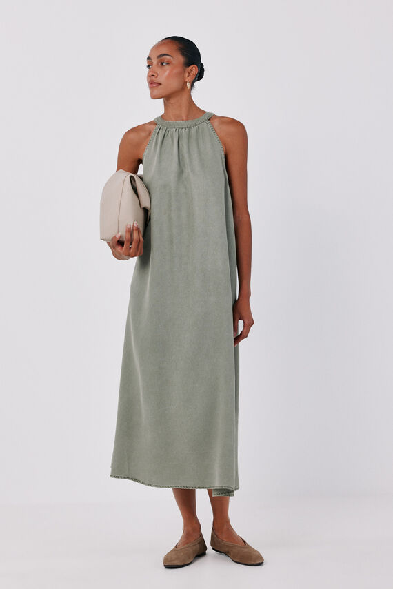Vestido Vaquero Halter