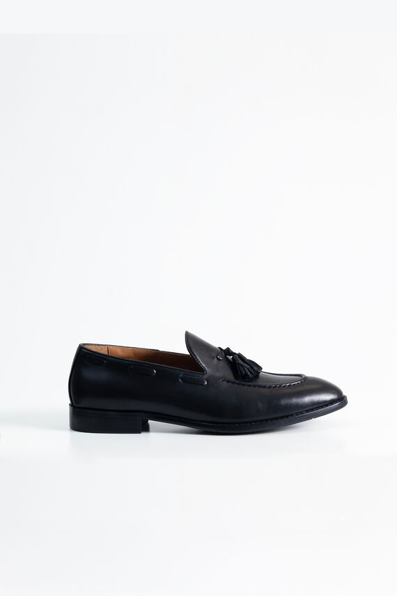 Mocasín piel borlas