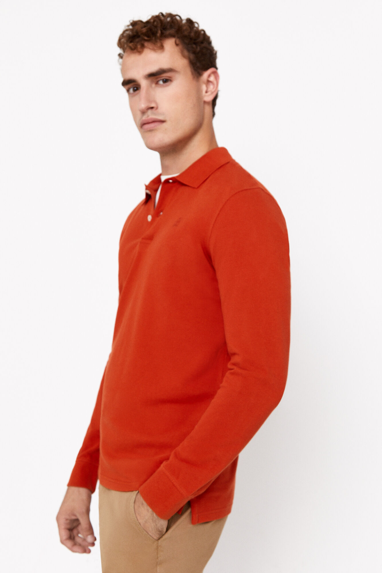 Polos manga larga best sale cortefiel
