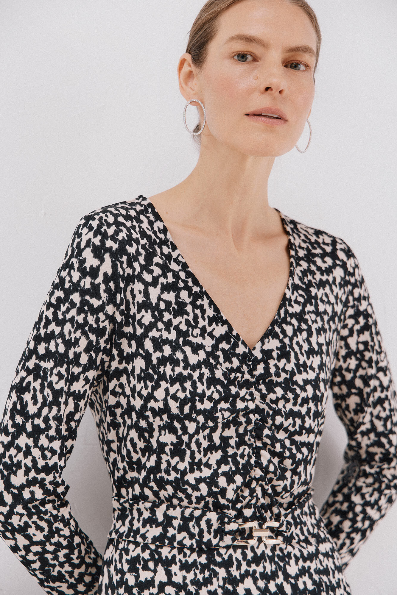 Cortefiel Belted dress