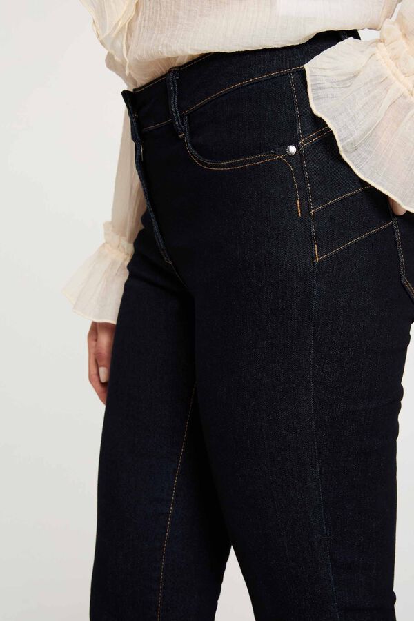 Morgan Jeans justos Azul