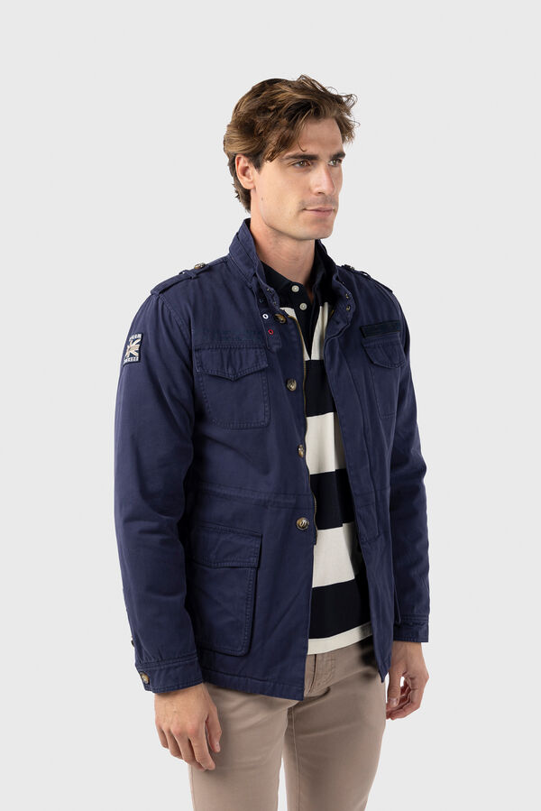 Williot Jaqueta saariana com manchas Azul