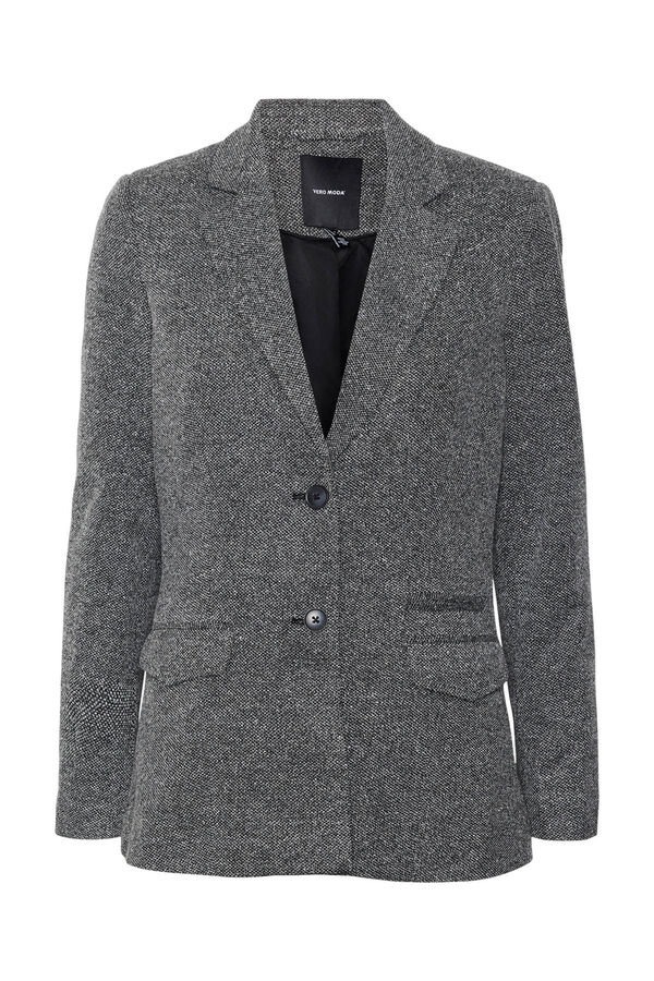 Blazer slim fit mesclado Blazers para Mulher Cortefiel