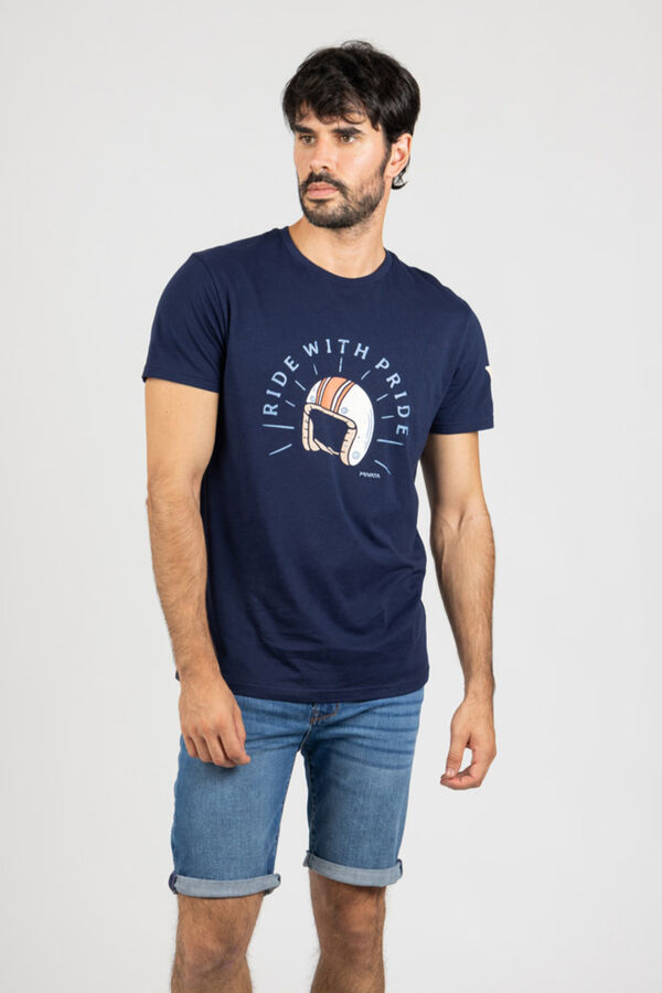 Privata Camiseta manga corta Azul marino