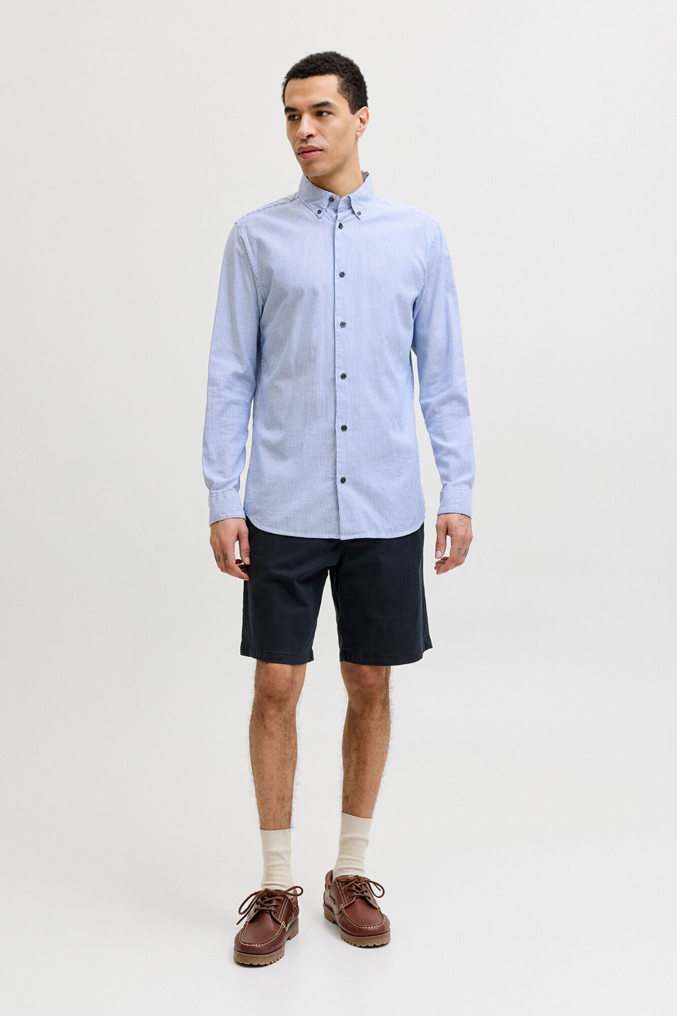 Jack & Jones Bermuda chino em sarja
