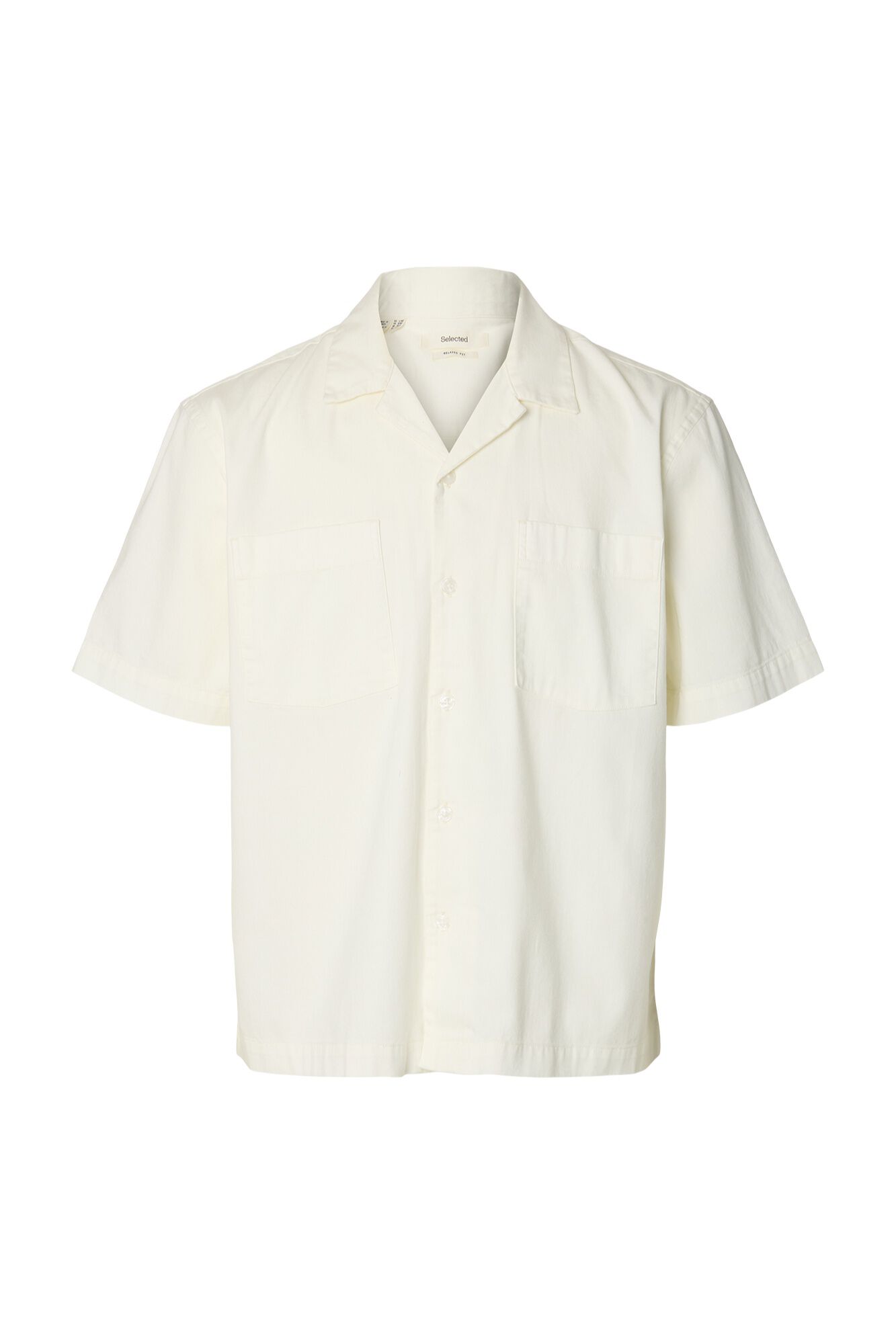 Selected Camisa jeans de manga curta