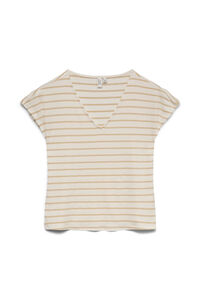 Vero Moda Camiseta detalles l&uacute;rex