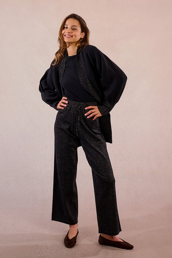 Molly Bracken Casaco de malha manga comprida Preto