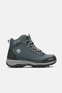 Cortefiel Mid-top mountaineering boots Grey