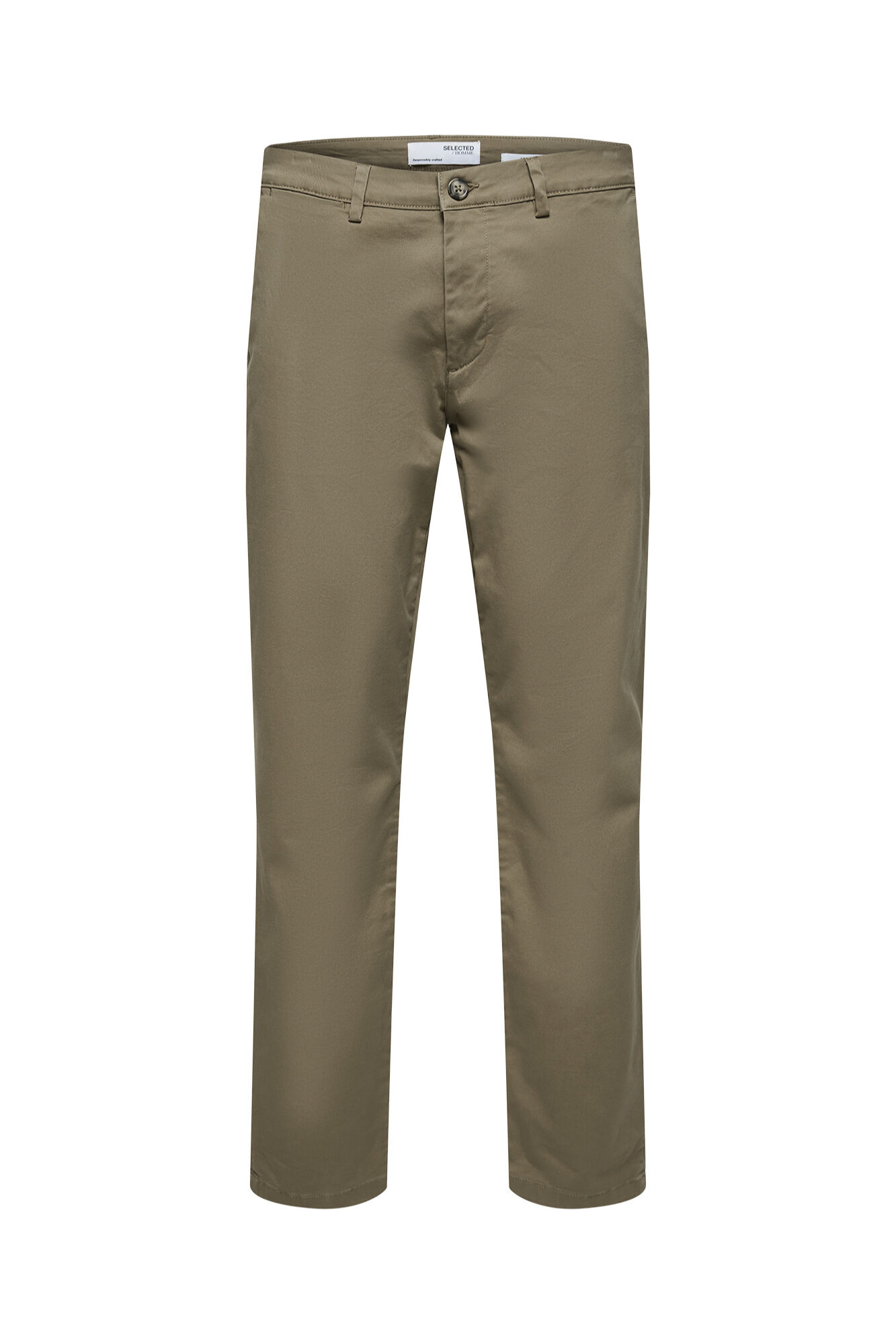 Selected Cal&ccedil;as chino para homem slim fit