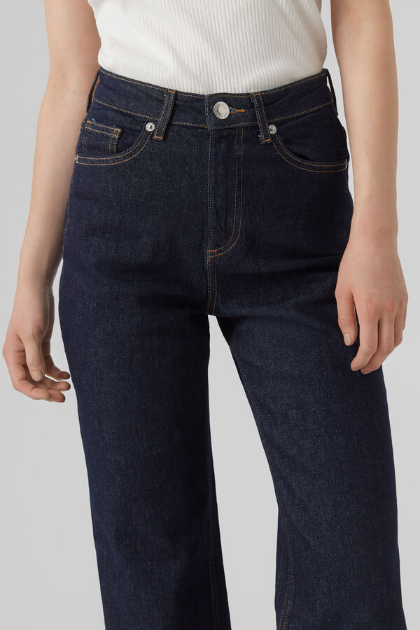 Vero Moda Jeans de cintura alta Azul