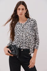 Cortefiel Short-sleeved jumper Black