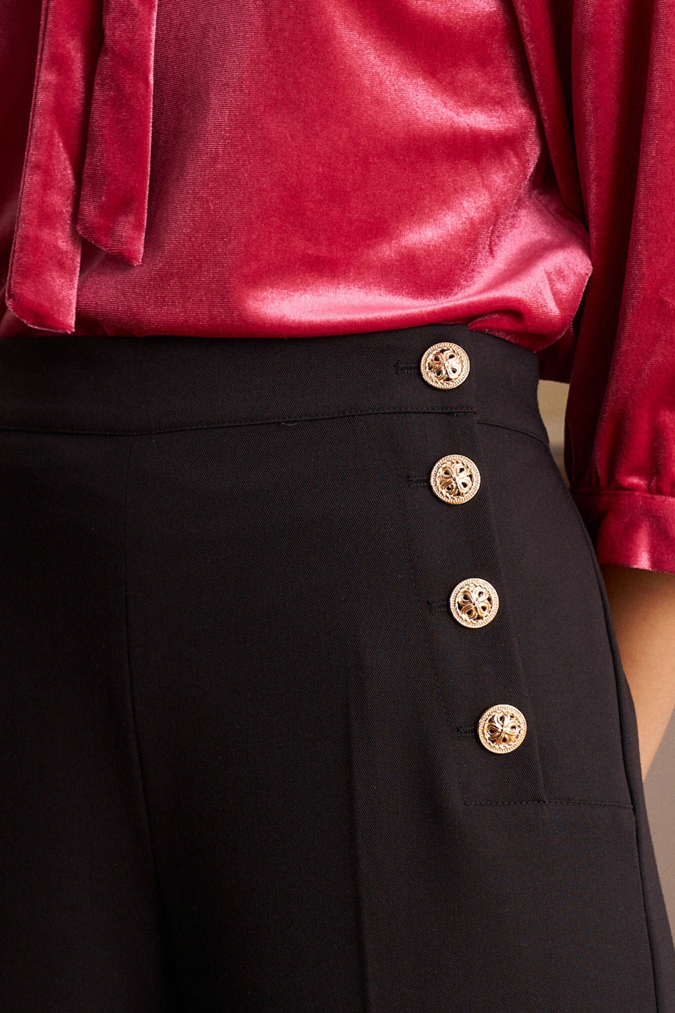 Pol&iacute;n Et Moi Cal&ccedil;a abotoadas Berenice