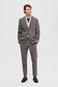 Selected Blazer slim fit com bolsos.