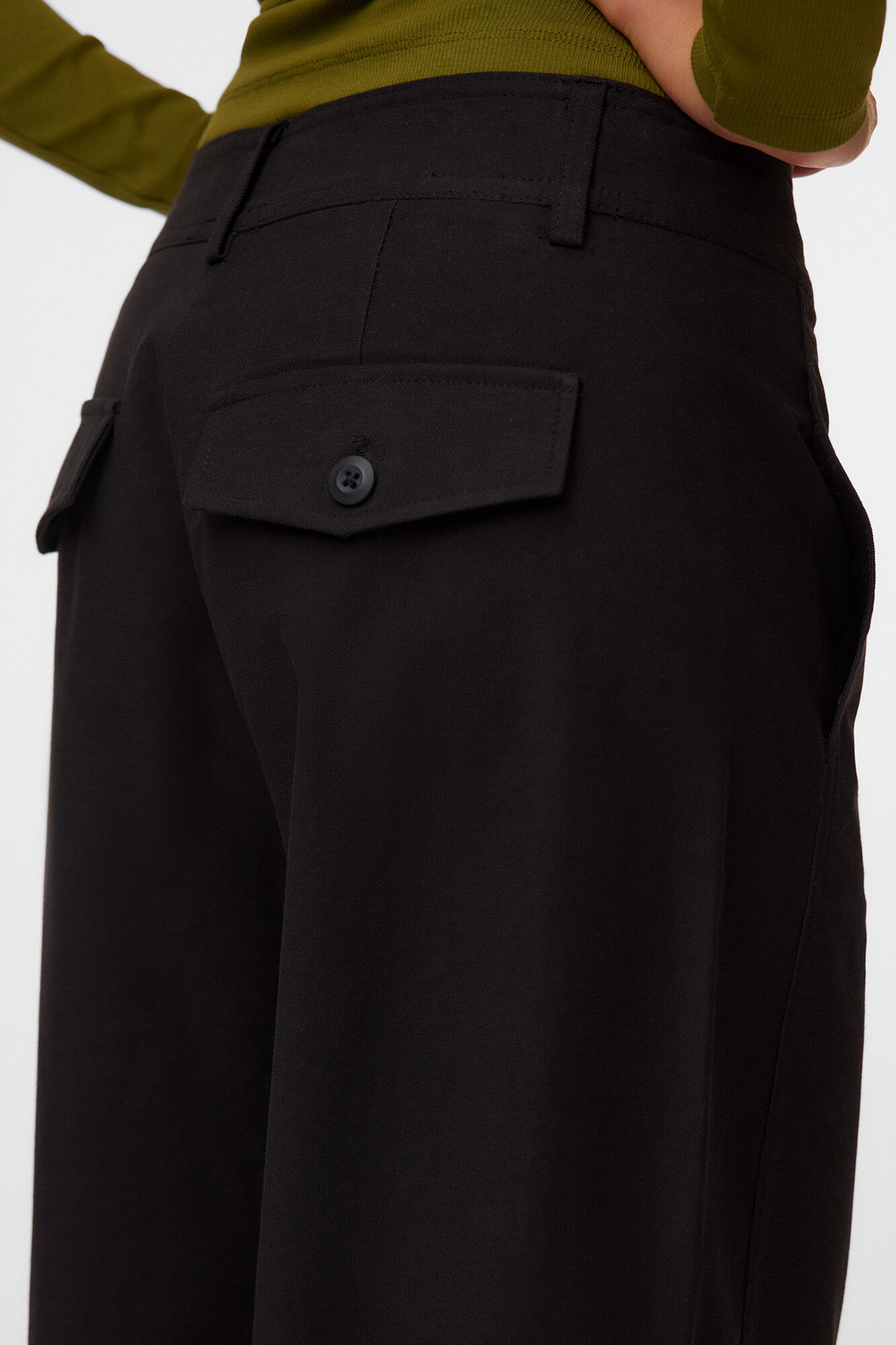 Vero Moda Cal&ccedil;a utilit&aacute;ria de perna larga