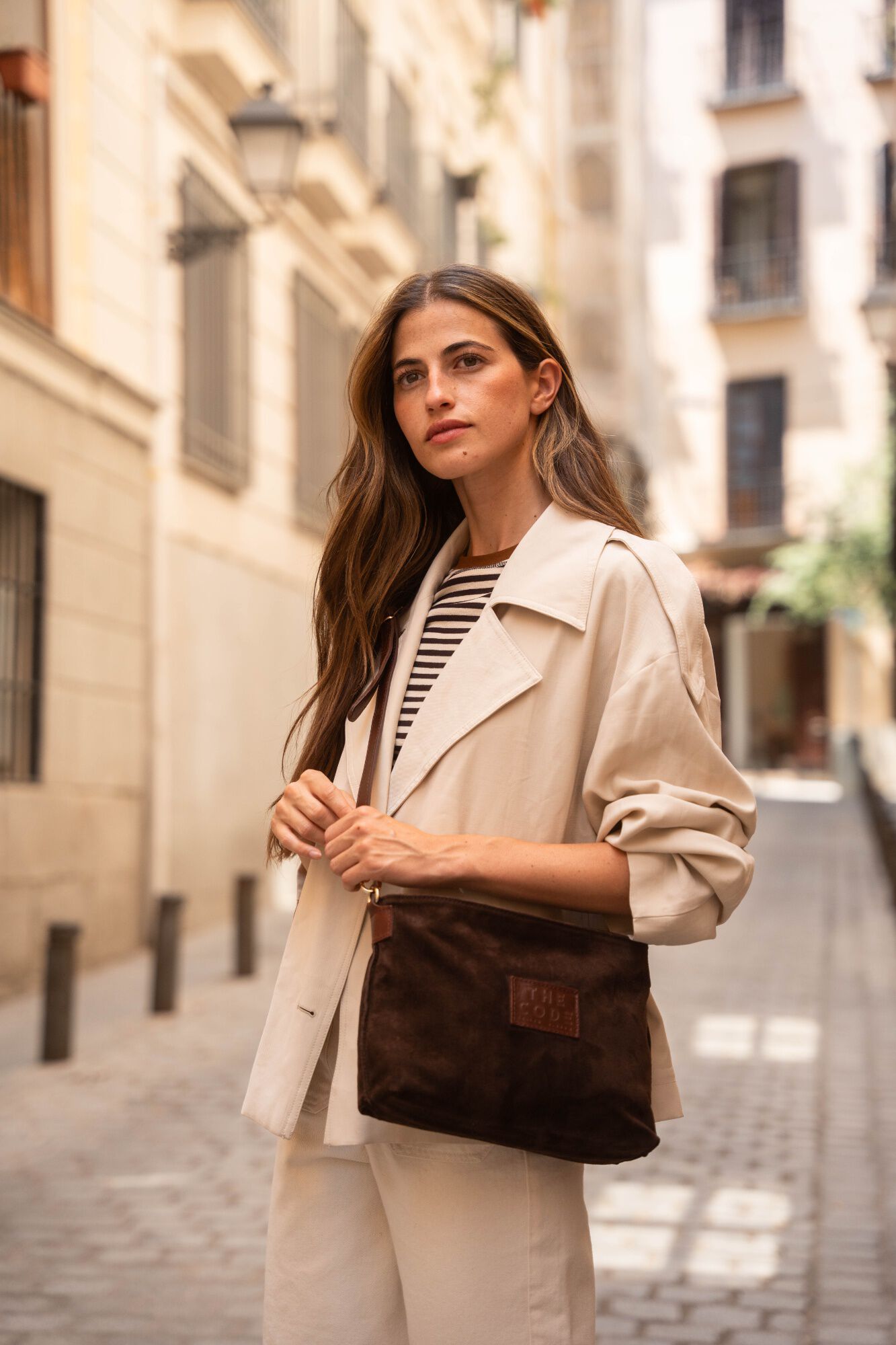 The Code Bolsa a tiracolo Dakota em croute