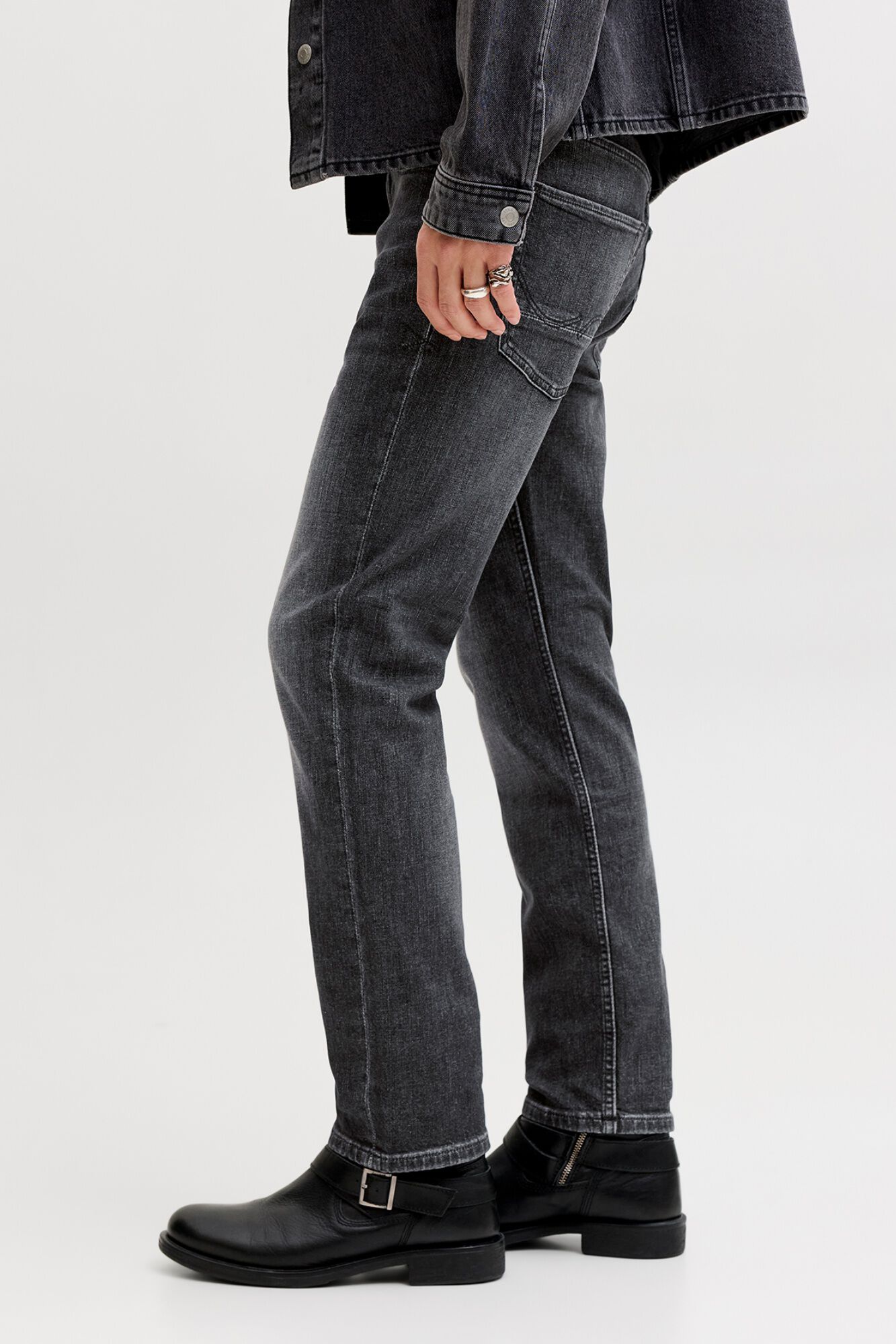 Jack & Jones Jeans regular com efeito desbotado