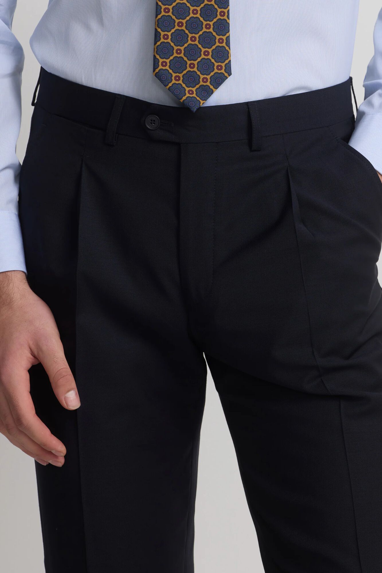 Silbon Cal&ccedil;a de fato cruzada stretch