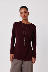 Cortefiel Knot top Orange