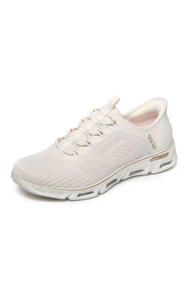 Skechers Chinelos de quarto Glide-Step Gratify Branco