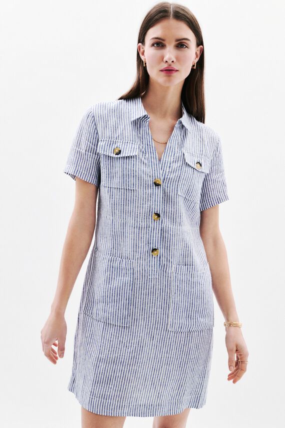 Vestido manga corta Laure1