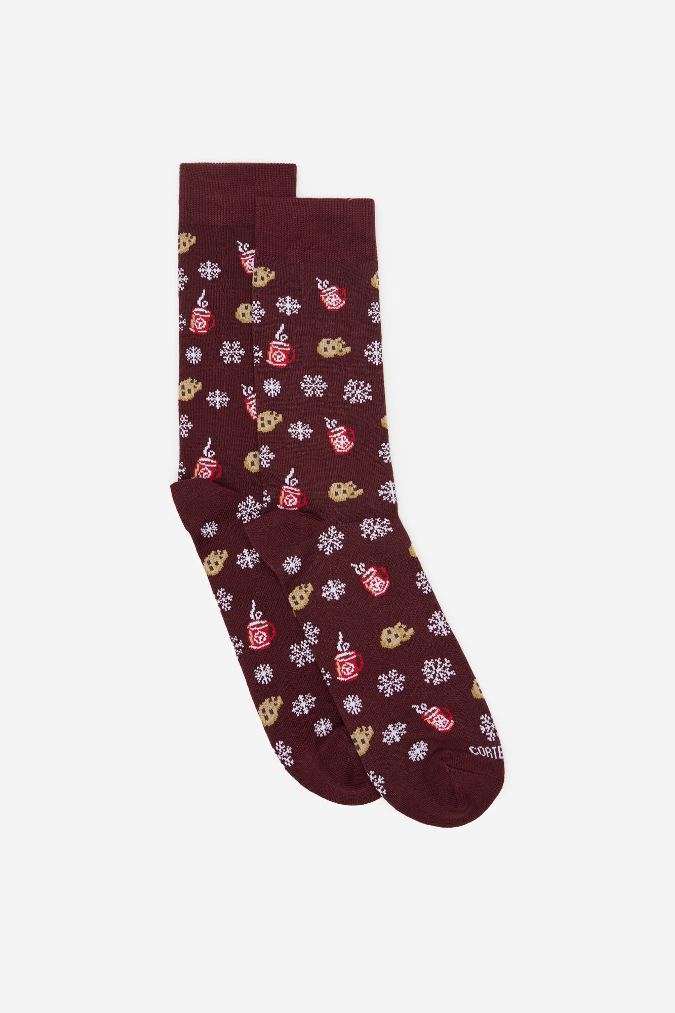 Cortefiel Motif socks gift box