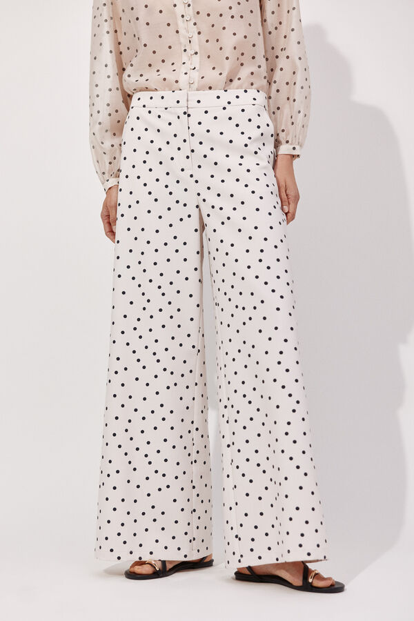 Cortefiel Bolinhas palazzo de bolinhas Impress&atilde;o