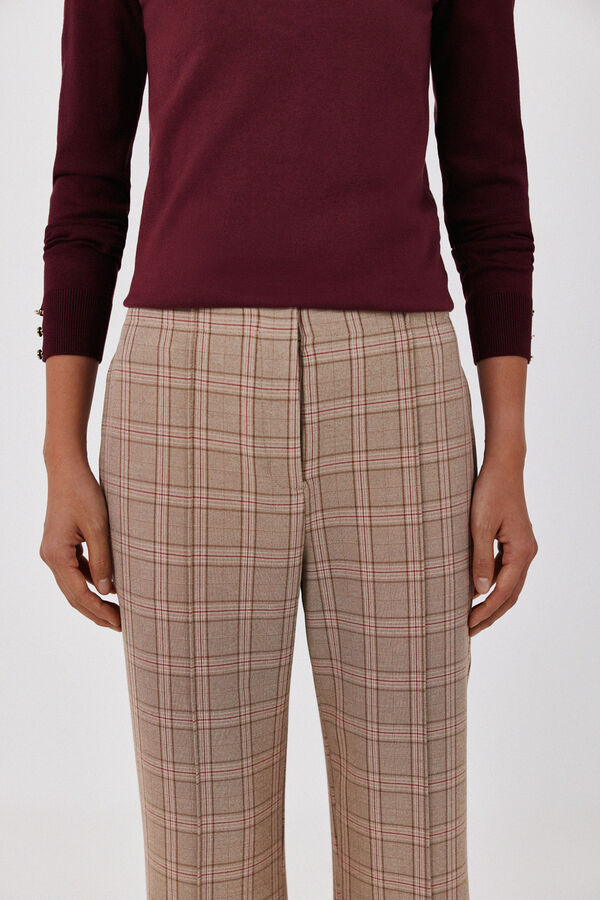 Cortefiel Women's tailored trousers Multicolour