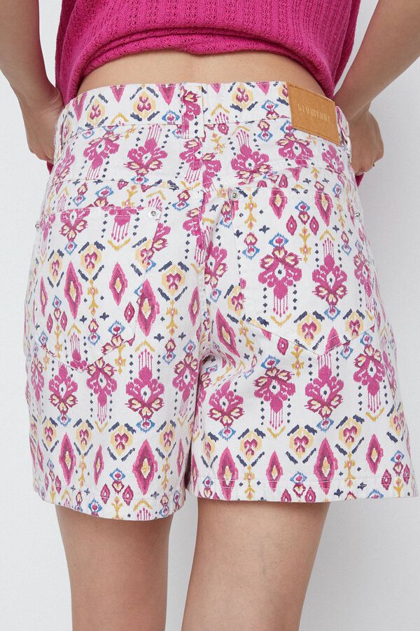 Cortefiel Shorts with front yoke Multicolour