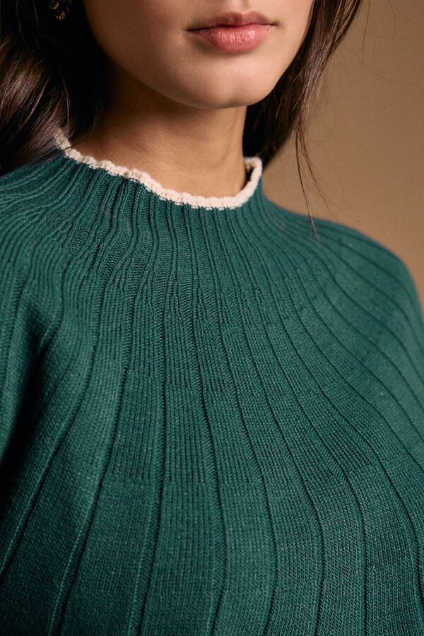 Polín Et Moi Camisola verde Iria Verde