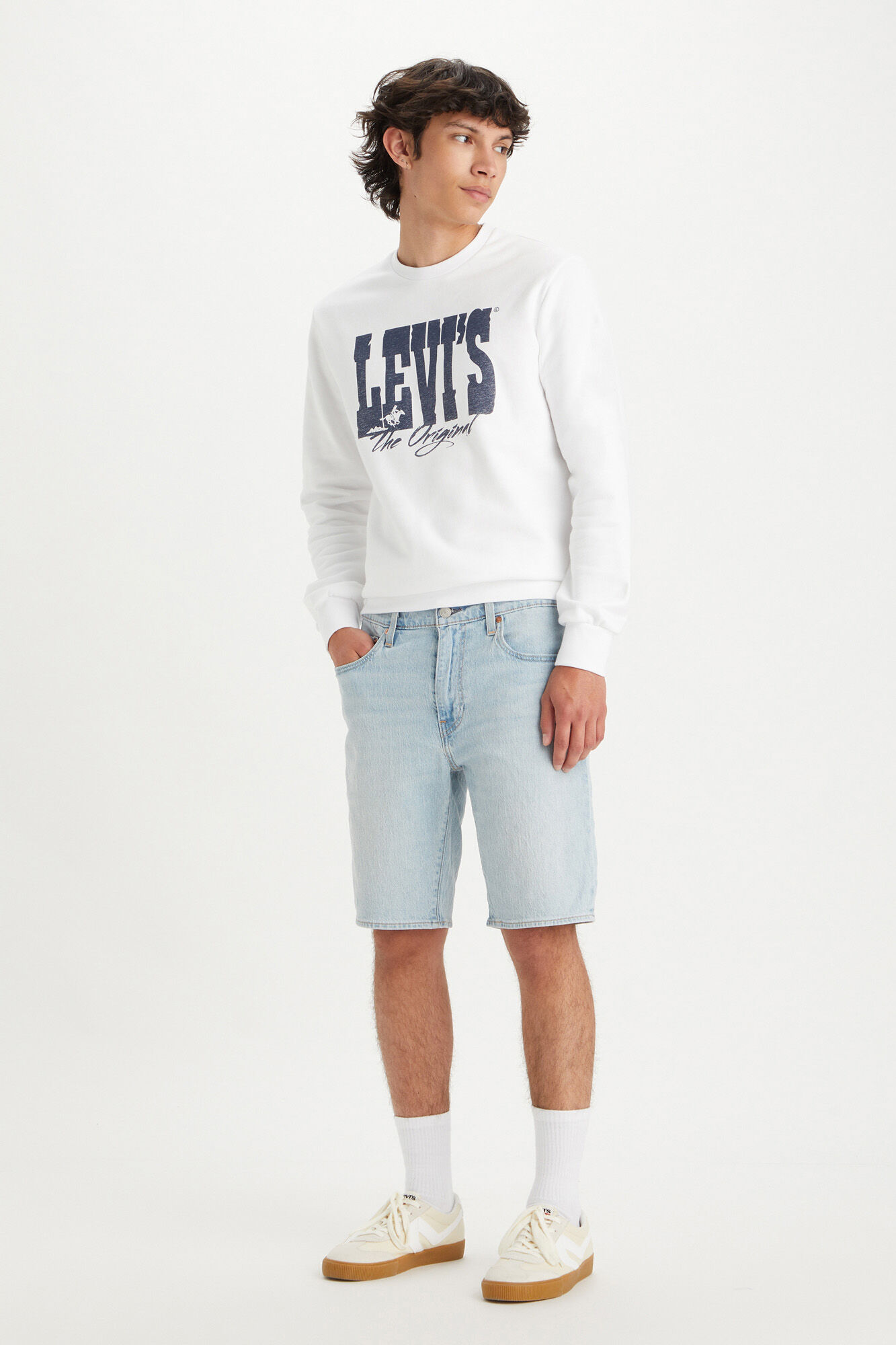 Bermudas vaqueras hombre levis top