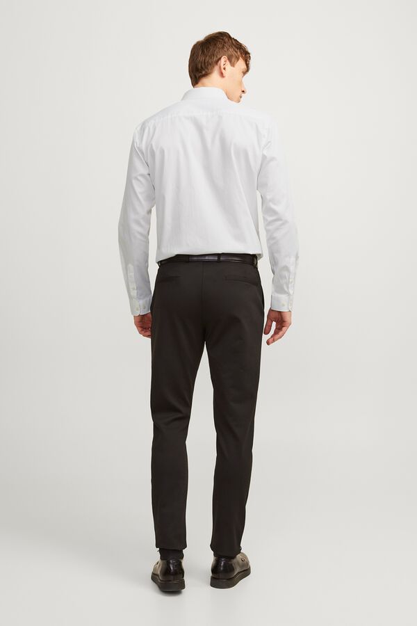 Jack & Jones Camisa slim fit em algod&atilde;o Branco
