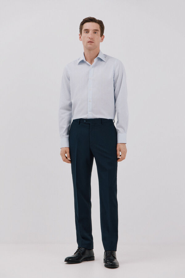 Cortefiel Structured trousers series xxi Navy