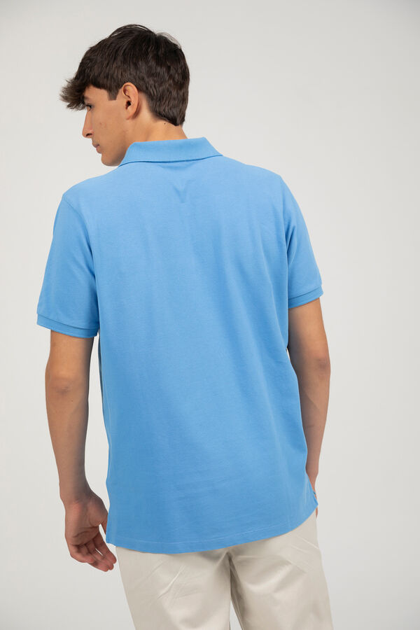 elPulpo Polo b&aacute;sico Azul