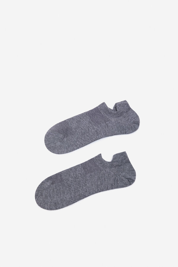 Cortefiel Coolmax ankle socks Grey
