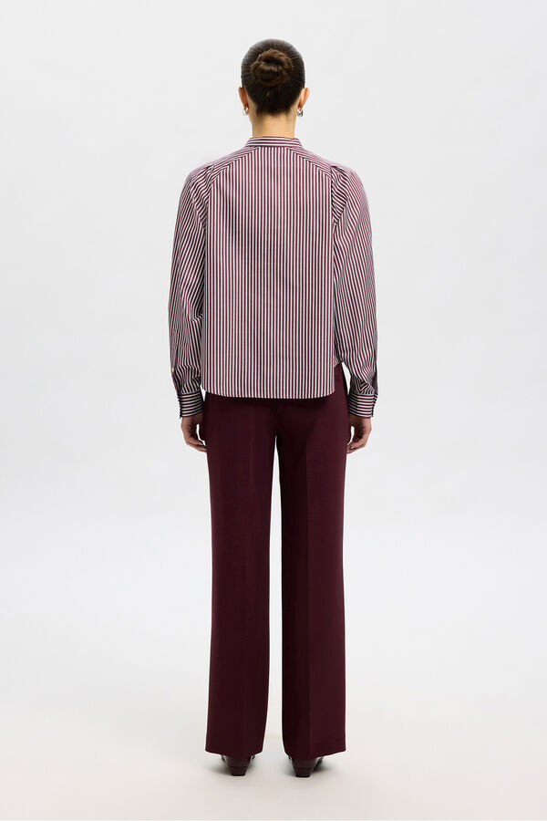 Selected Camisa gola mao 100% algodão orgânico. Subiu