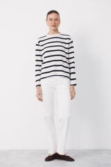 Cortefiel Sensational straight jeans White