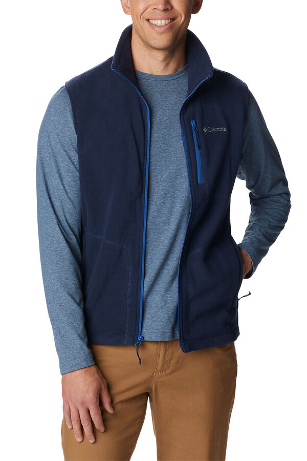 Columbia Chaleco de forro polar Columbia Fast Trek&trade; para hombre Azul