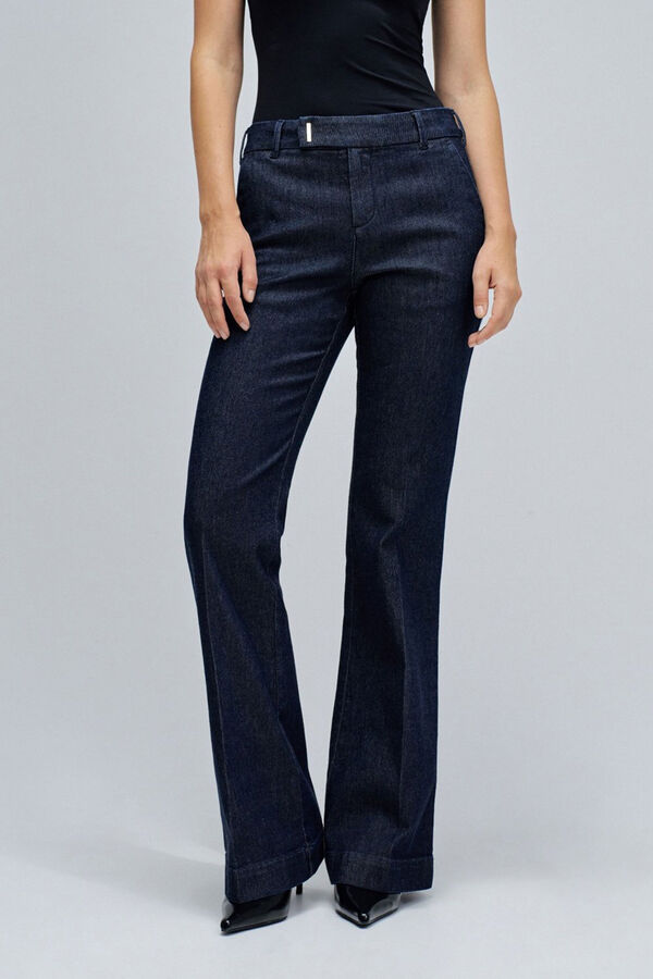 Salsa Jeans Calça calças chino flare Azul