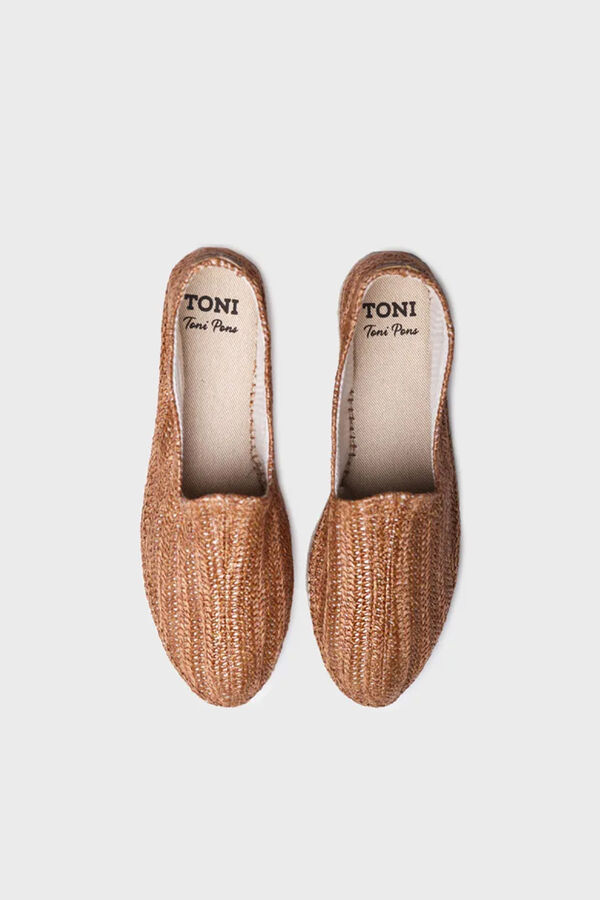 Toni Pons Espadrille raso para homem Castanho