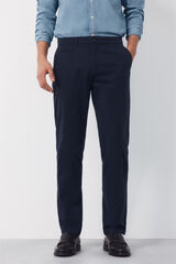 Cortefiel Slim fit chinos Navy