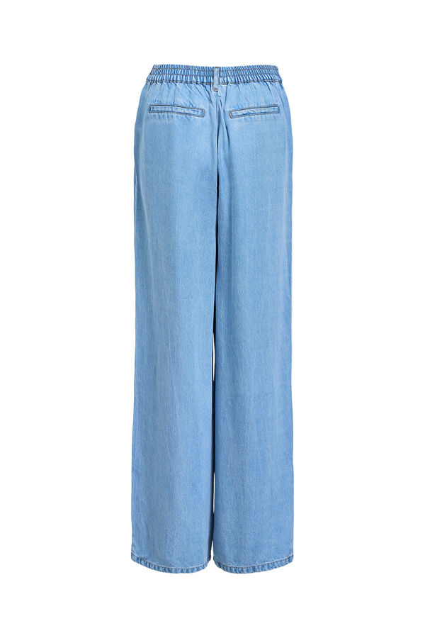 Object Cal&ccedil;a larga tencel Azul