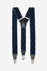 Cortefiel Elastic paisley strap Navy