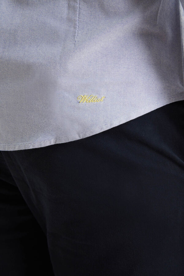 Williot Slim Fit Oxford Shirt Navy