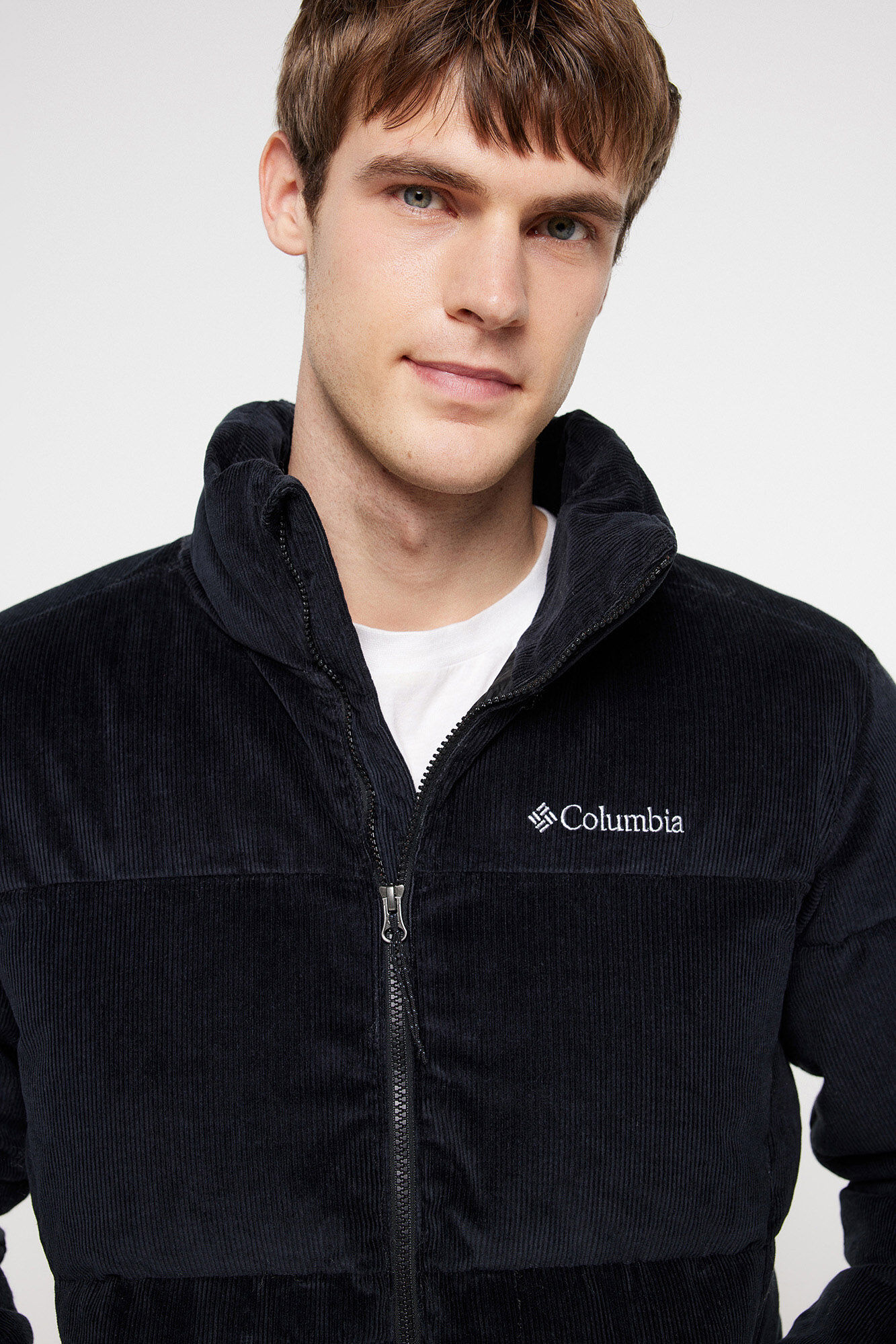 Columbia Puffect corduroy puffer jacket for men