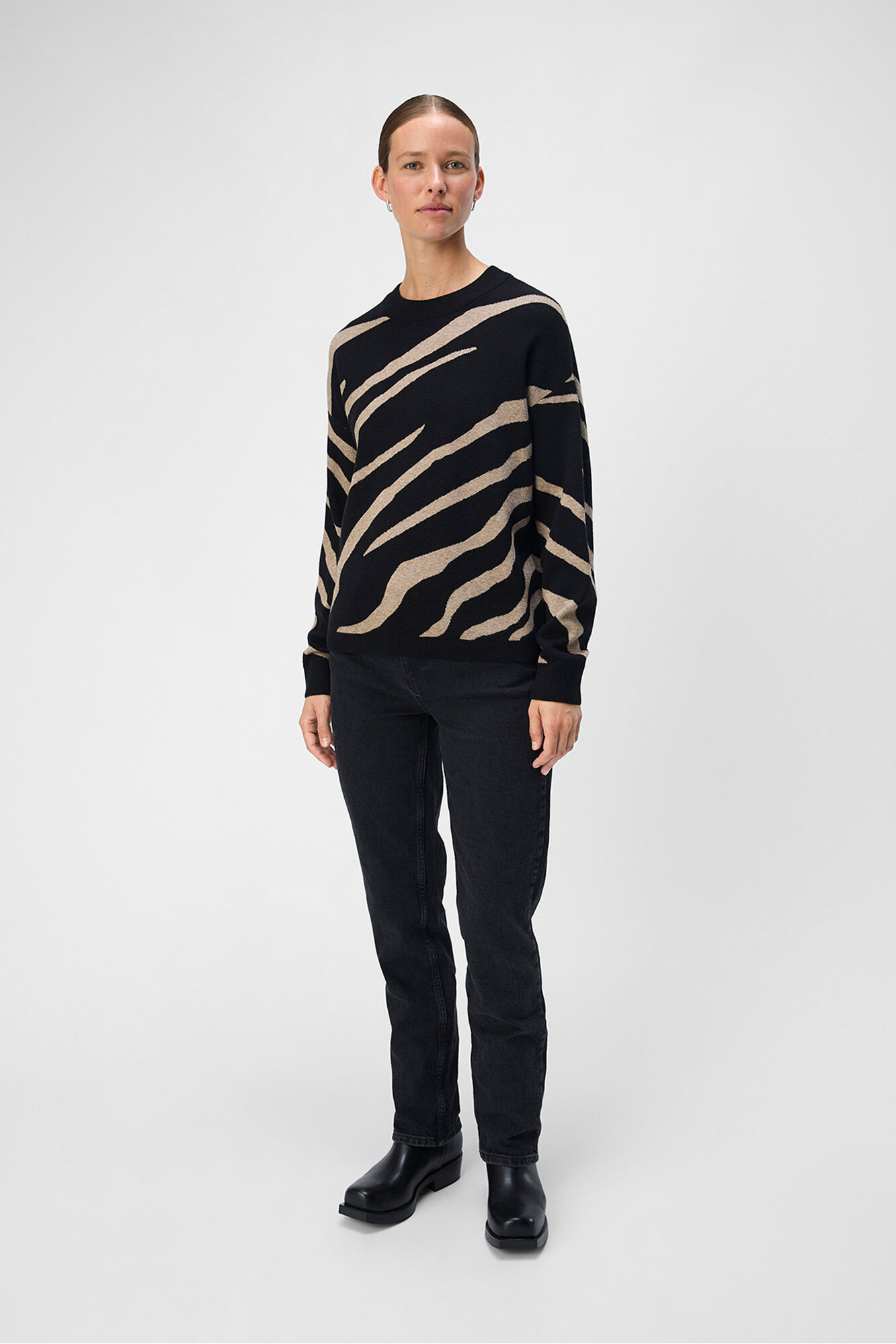 Object Camisola de malha estampada