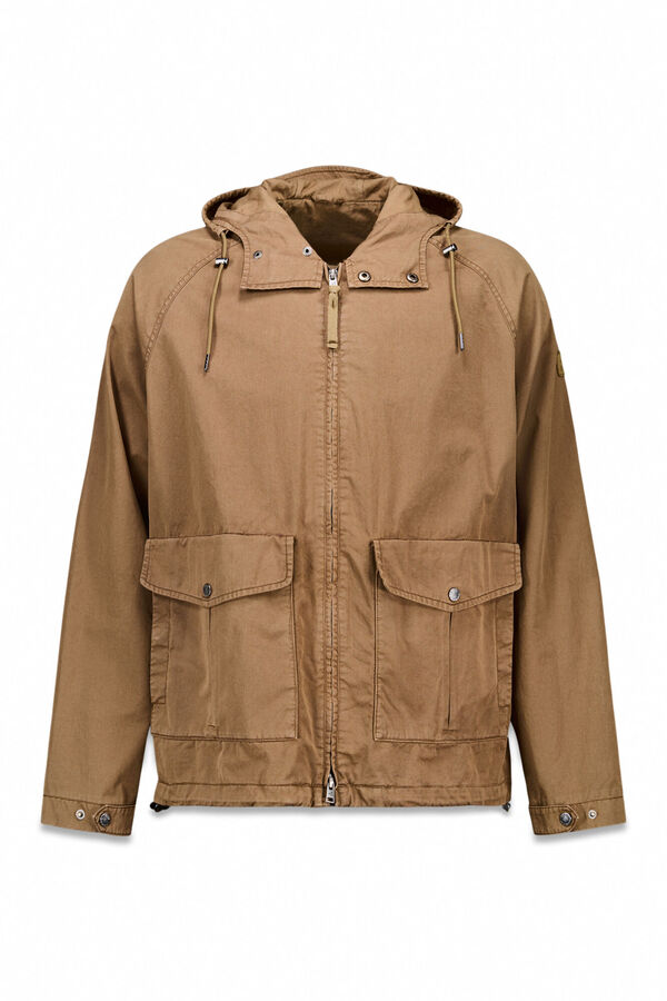 OOTO Parka corta algodón Marrón